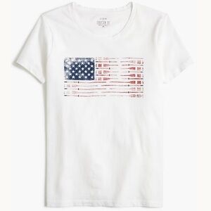 Jcrew Oars flag graphic collector tee
